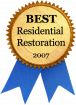 Best Residential Restoration of the Year Award, 2007 logo