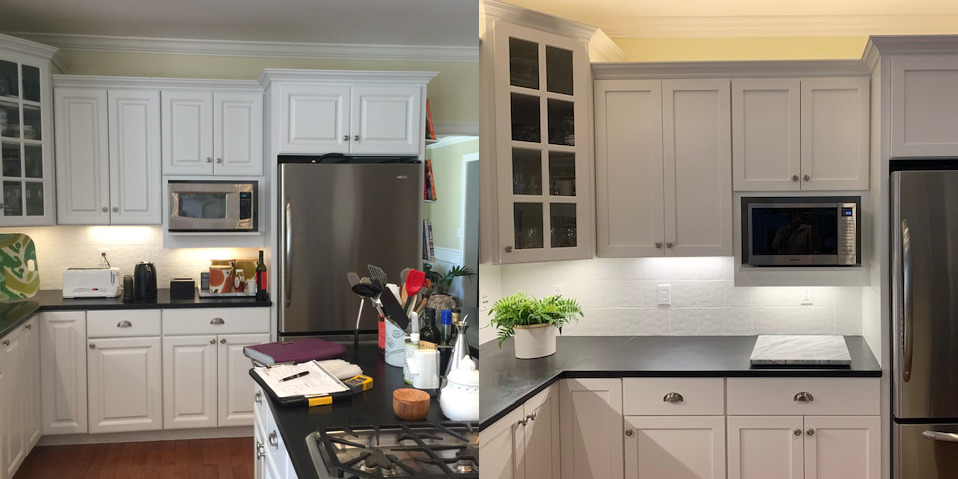 Masterwork Painting New Doors And Drawer Fronts On Existing Cabinets An Easy Kitchen Update